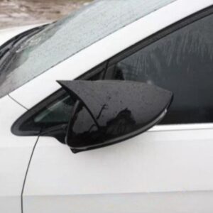 cache Rétroviseurs Batman VW GOLF 5 sur mesure noir brillant 2 pièces ABS